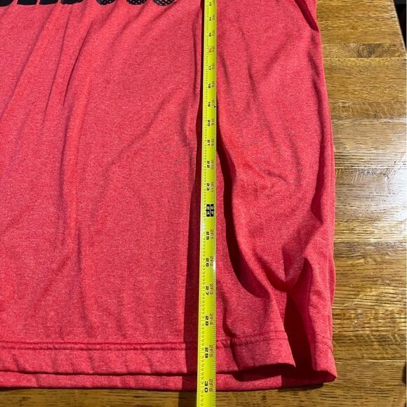 Knights Apparel Georgia Bulldogs Mens Short Sleeve Top 2XL Red NWOT - Picture 4 of 8